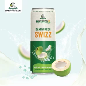 Nước Dừa Tươi Có Cơm Dừa DannyGreen Swizz