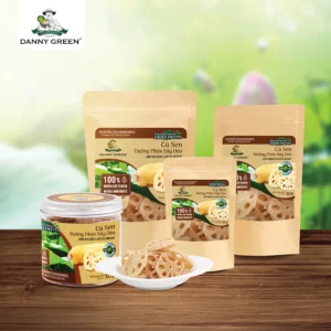 Củ Sen Đường Phèn Sấy Dẻo DannyGreen