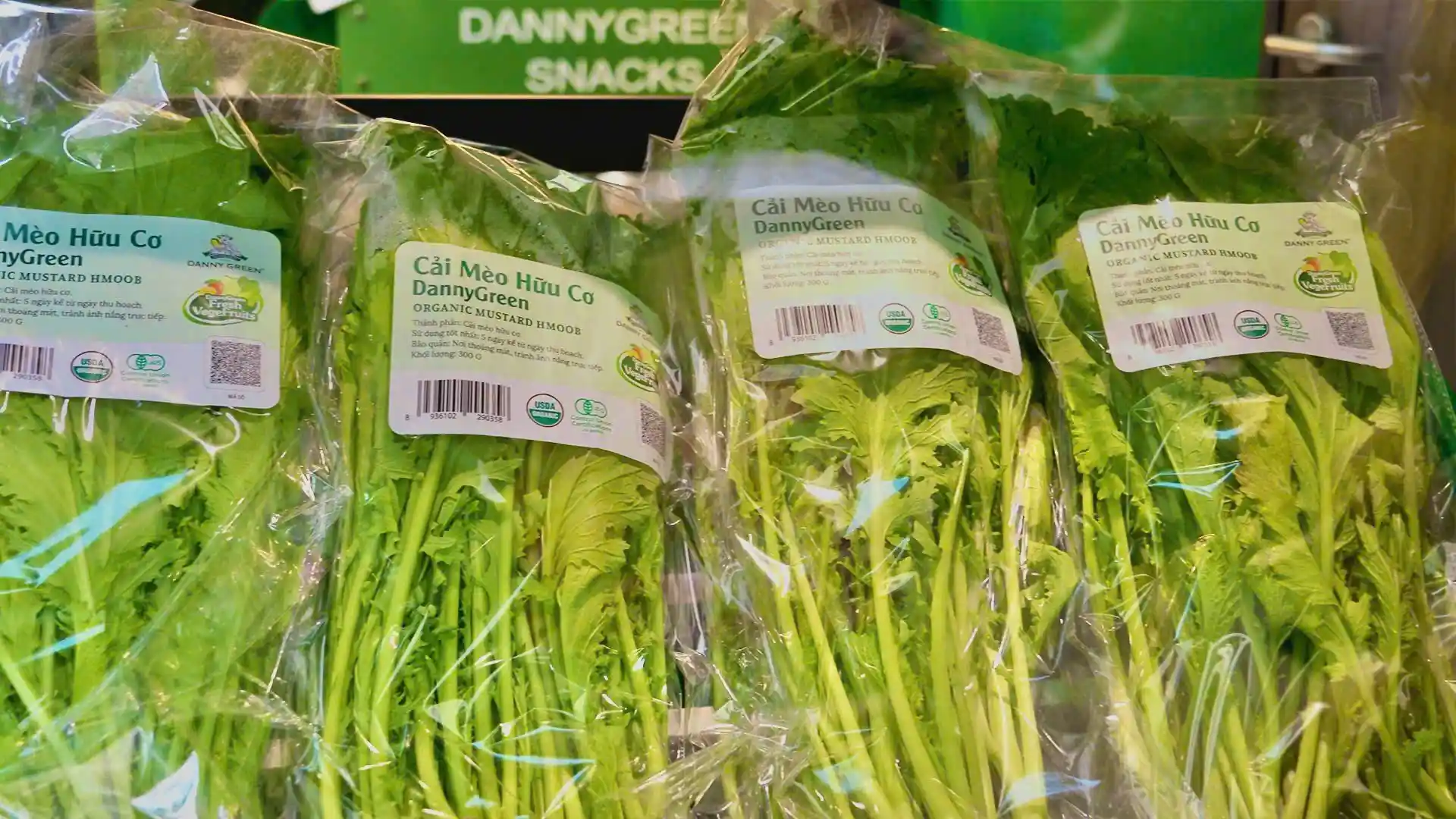 Cải Mèo Hữu Cơ DannyGreen