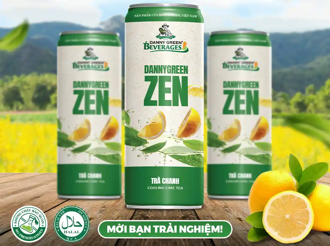 Trà Chanh Thanh Nhiệt DannyGreen Zen