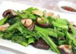 Cải Mèo Hữu Cơ xào nấm