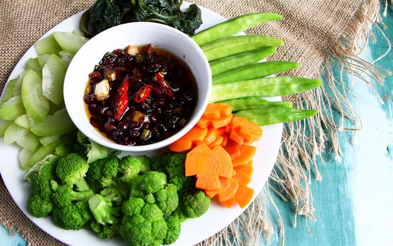 Thành phẩm Đậu Bắp Hữu Cơ chấm kho quẹt