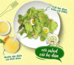 Salad cải bẹ dún