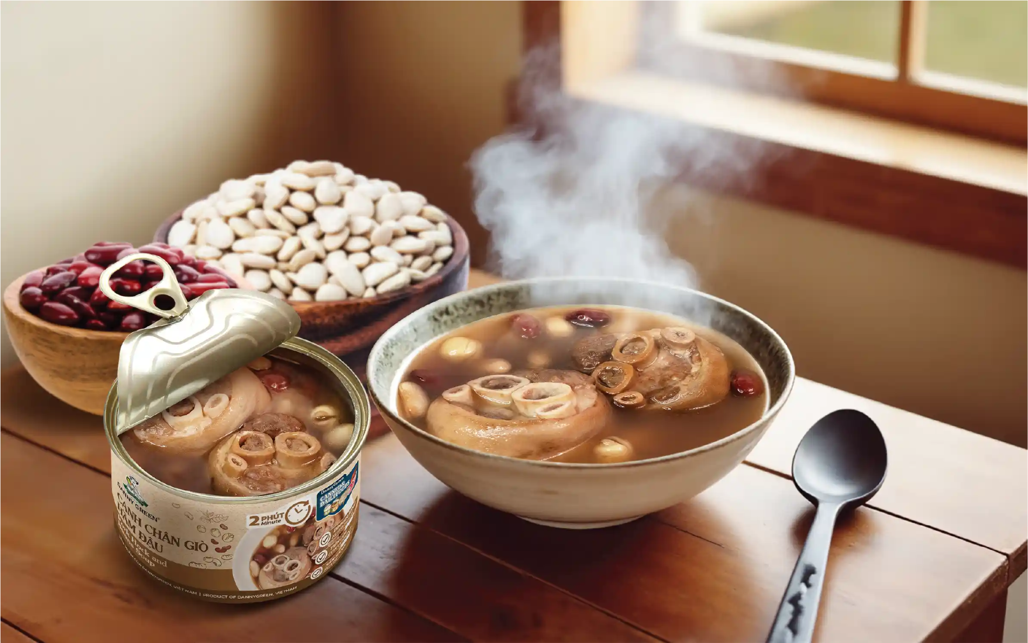 Canh Chân Giò Hầm Đậu DannyGreen