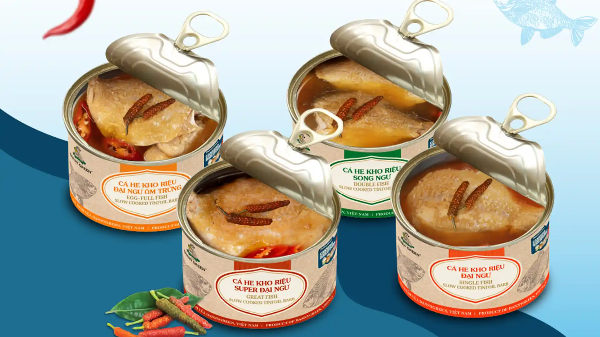 Cá He Kho Riệu DannyGreen