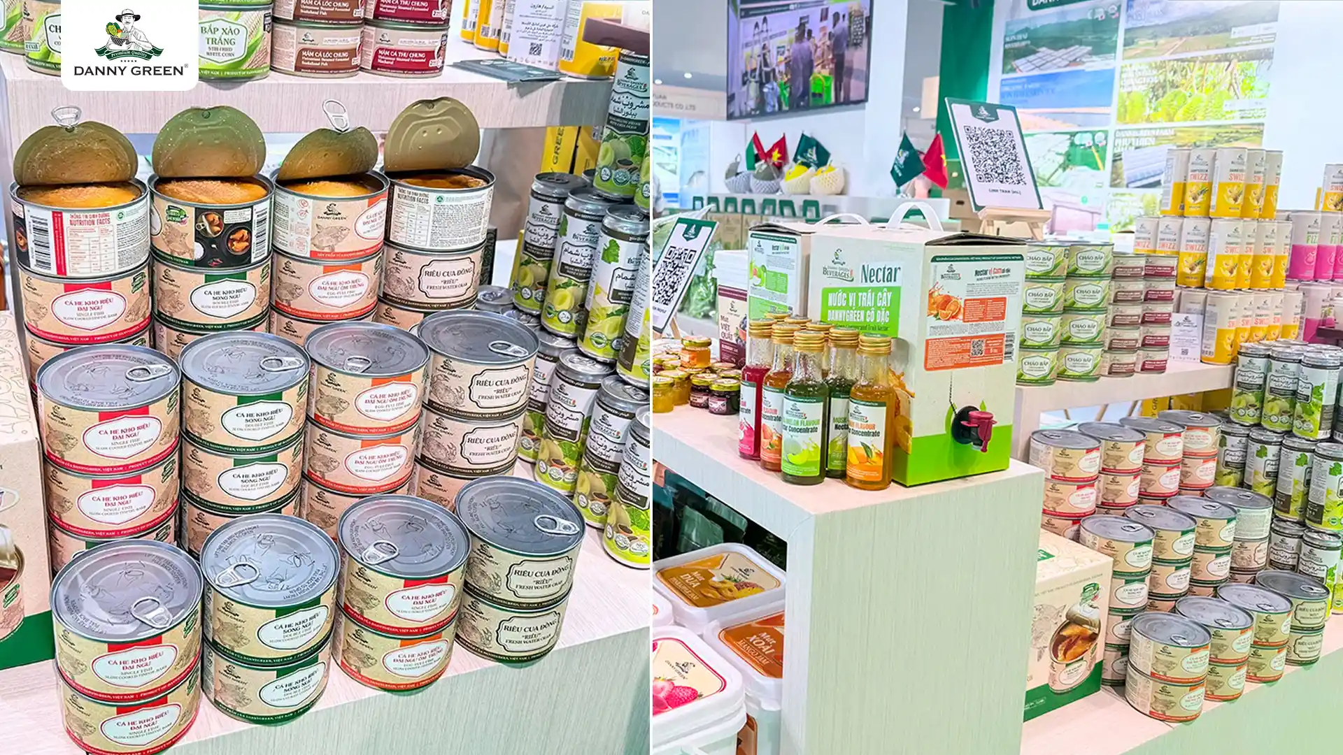 Sản phẩm của DannyGreen trên thị trường quốc tế