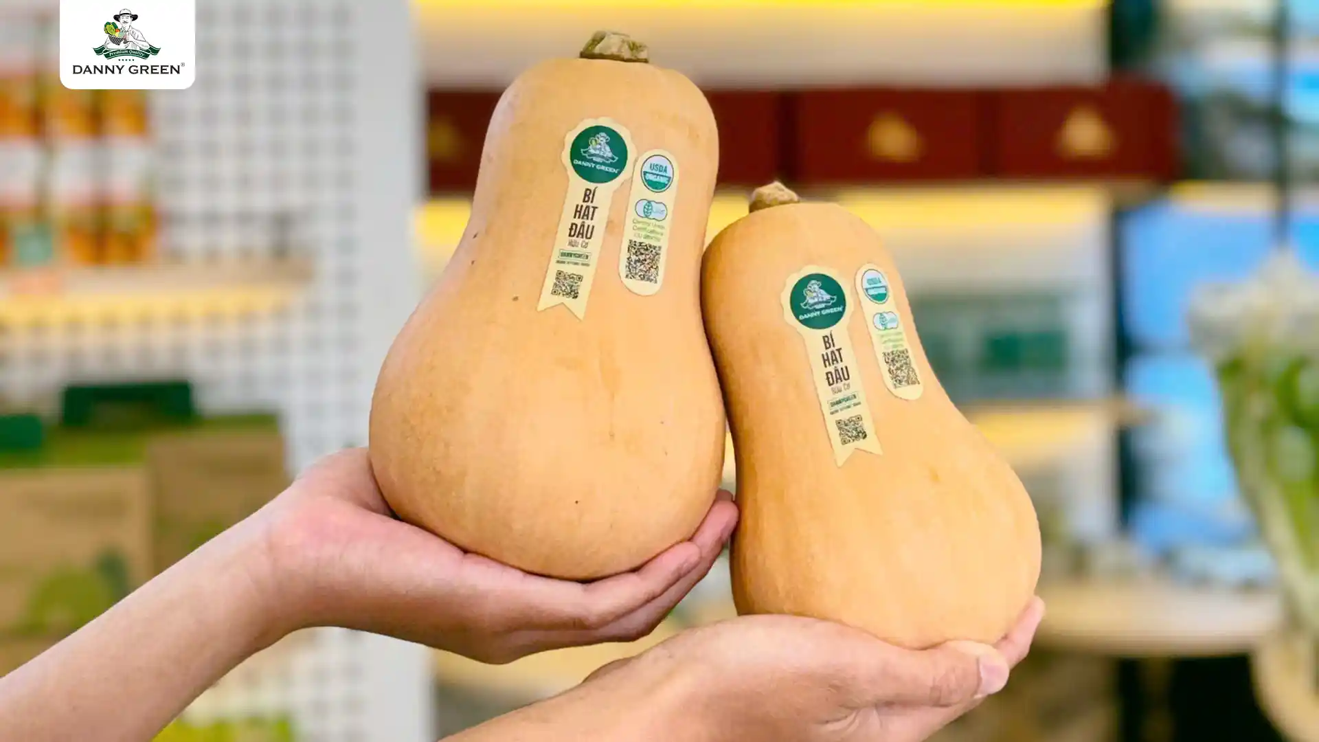 Bí Hạt Đậu Hữu Cơ đa dạng kích cỡ, phù hợp với mọi khẩu phần ăn