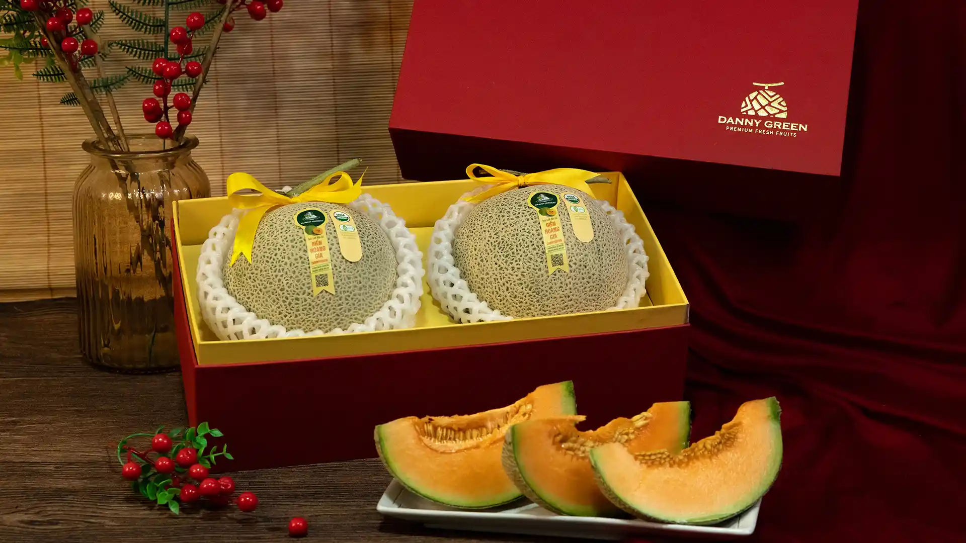 Dưa Lưới Hữu Cơ DannyGreen chất lượng thượng hạng