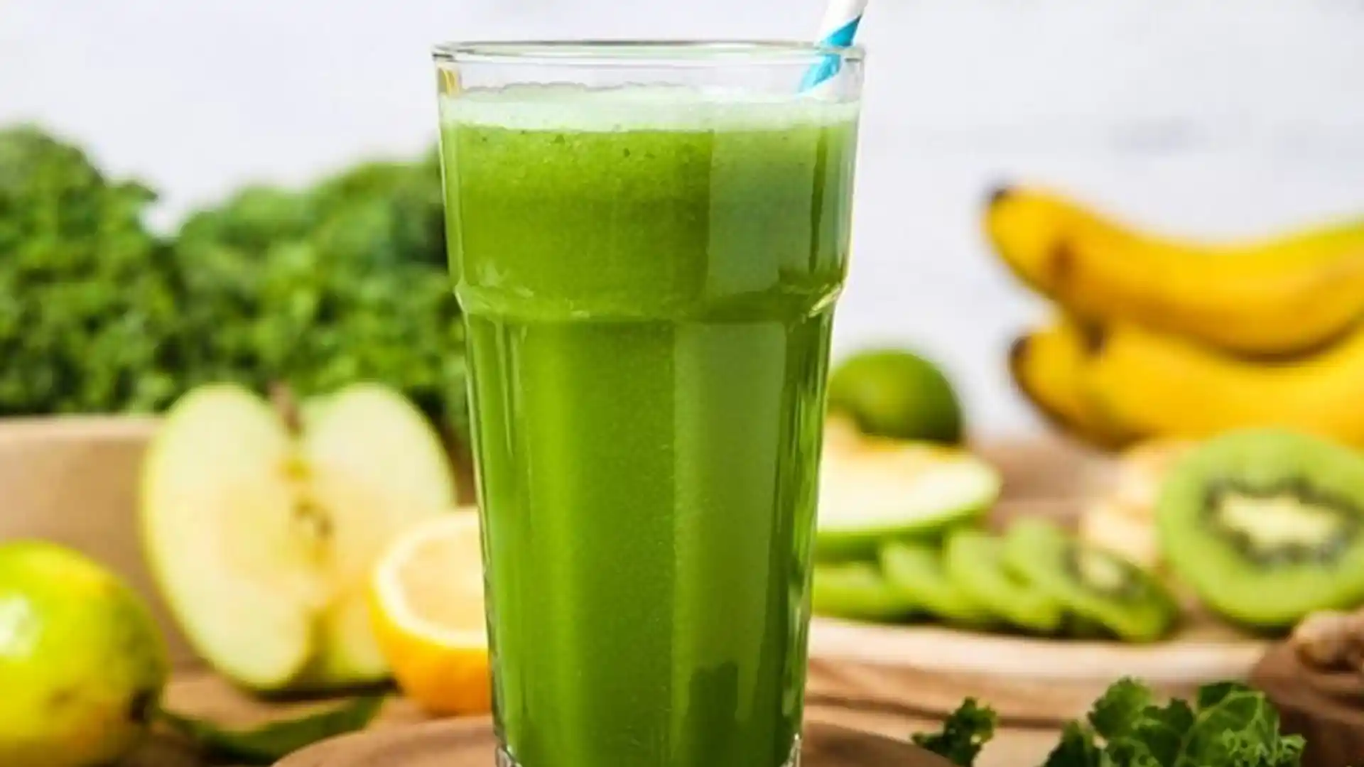 Nước ép cải rổ kết hợp táo xanh