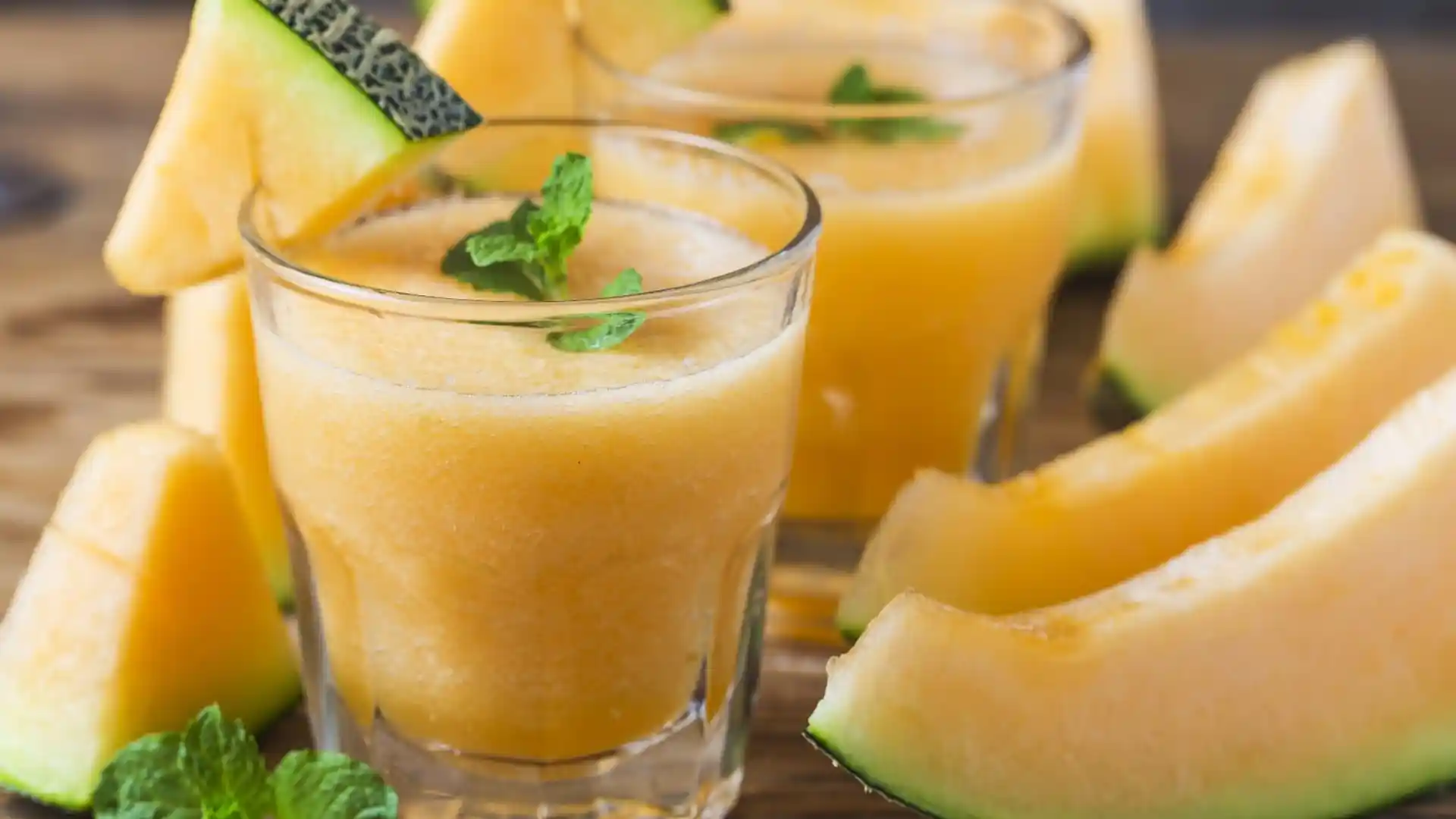 Sinh tố dưa lưới