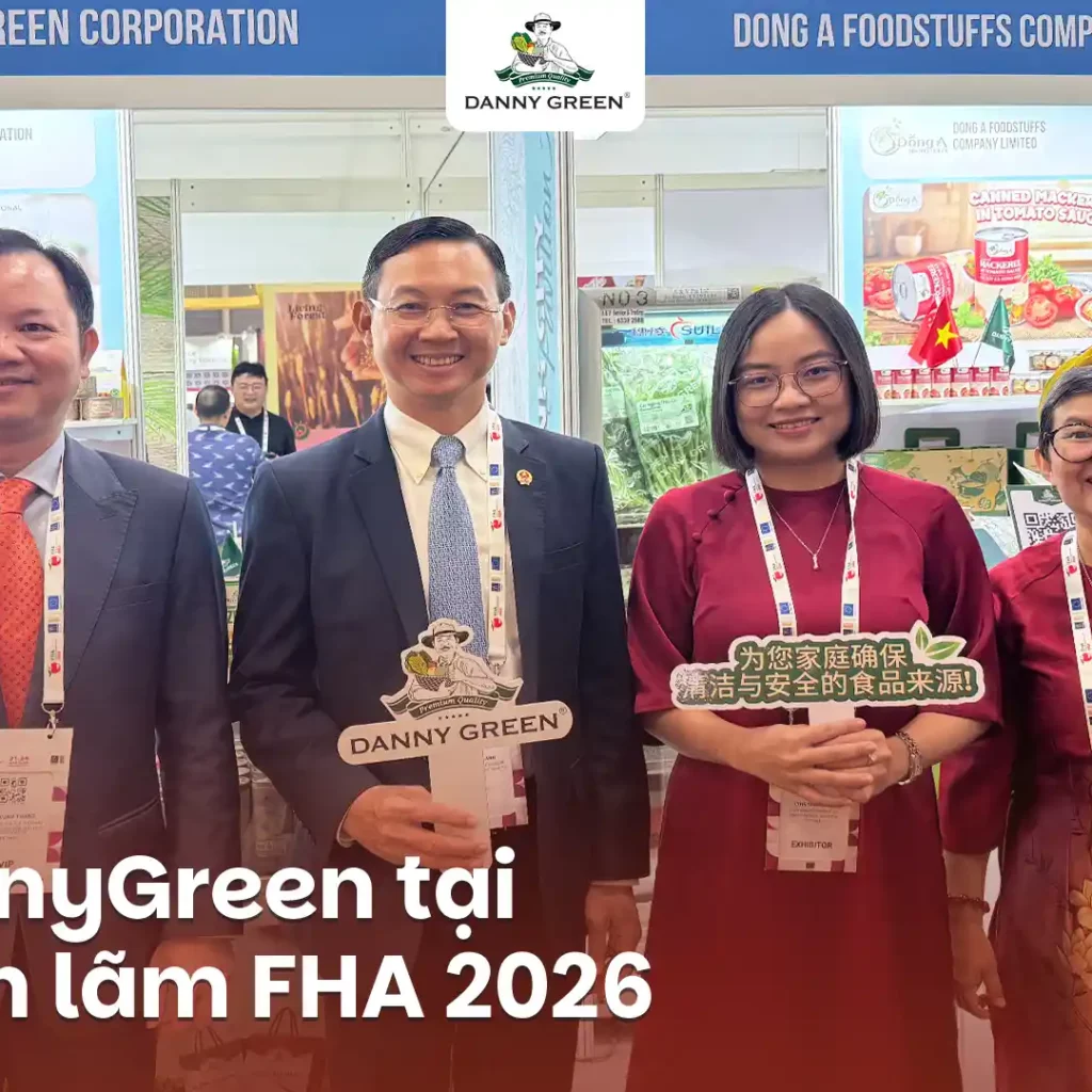 DANNYGREEN TẠI TRIỂN LÃM THỰC PHẨM & THỨC UỐNG FHA 2026 (SINGAPORE EXPO)
