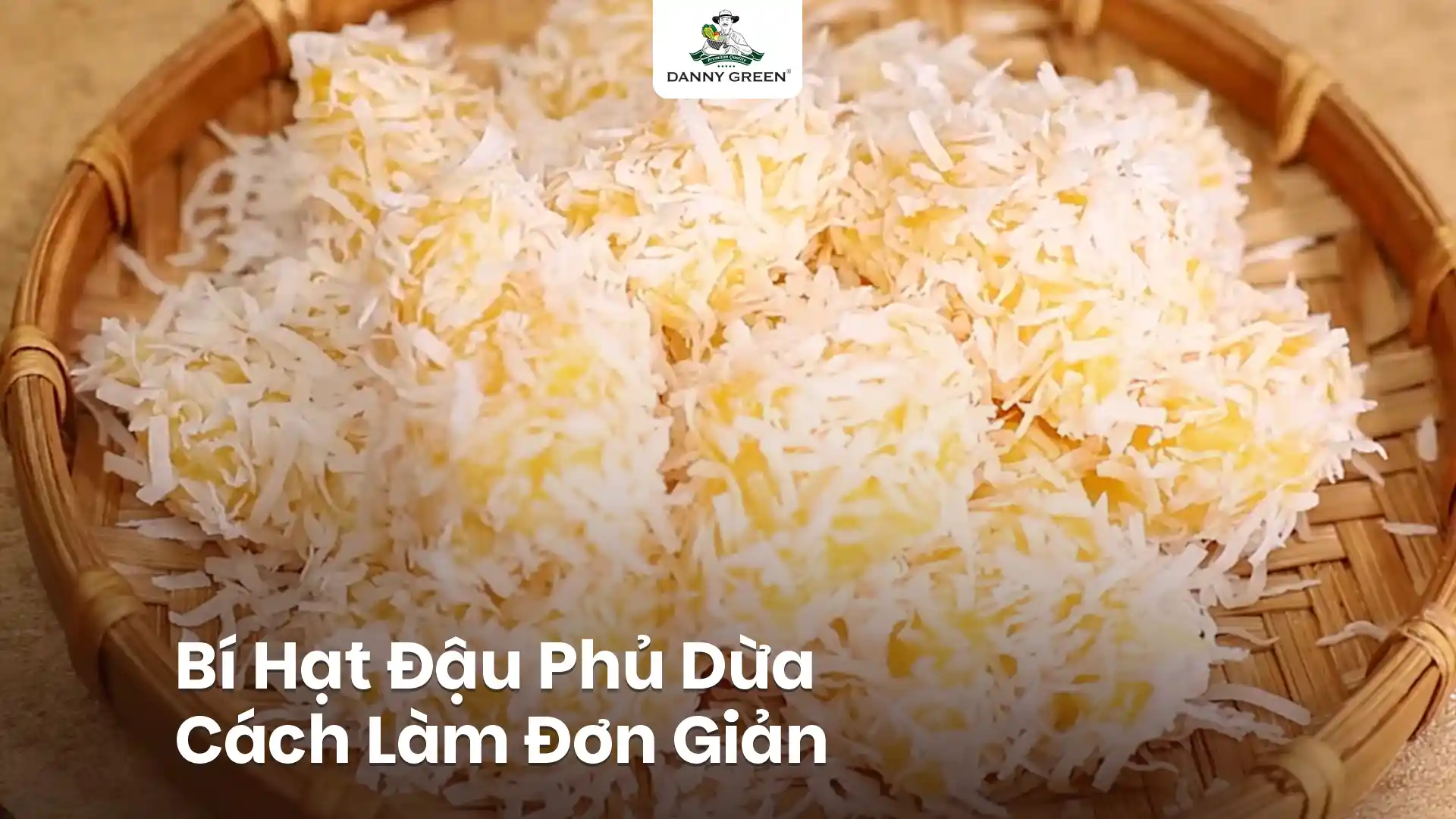 bí hạt đậu phủ dừa