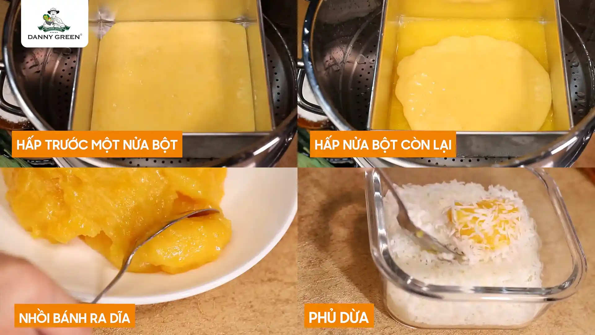 bí hạt đậu phủ dừa