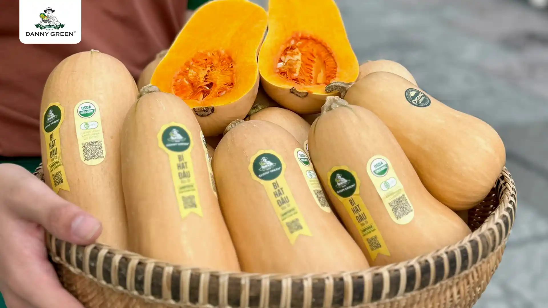 Bí Hạt Đậu Hữu Cơ DannyGreen