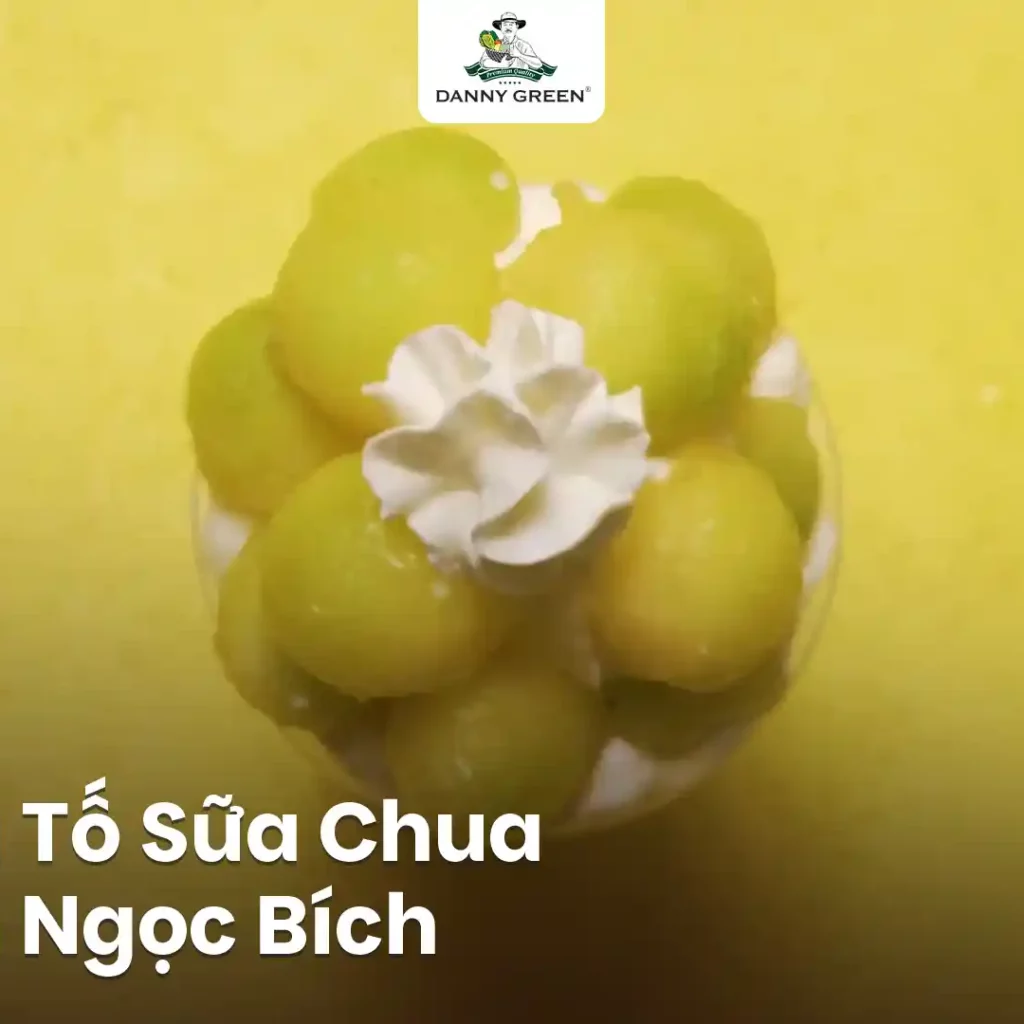 Cách Làm Sinh Tố Sữa Chua Biển Ngọc Bích: Sự Kết Hợp Hoàn Hảo Từ Dưa Lưới Hữu Cơ DannyGreen