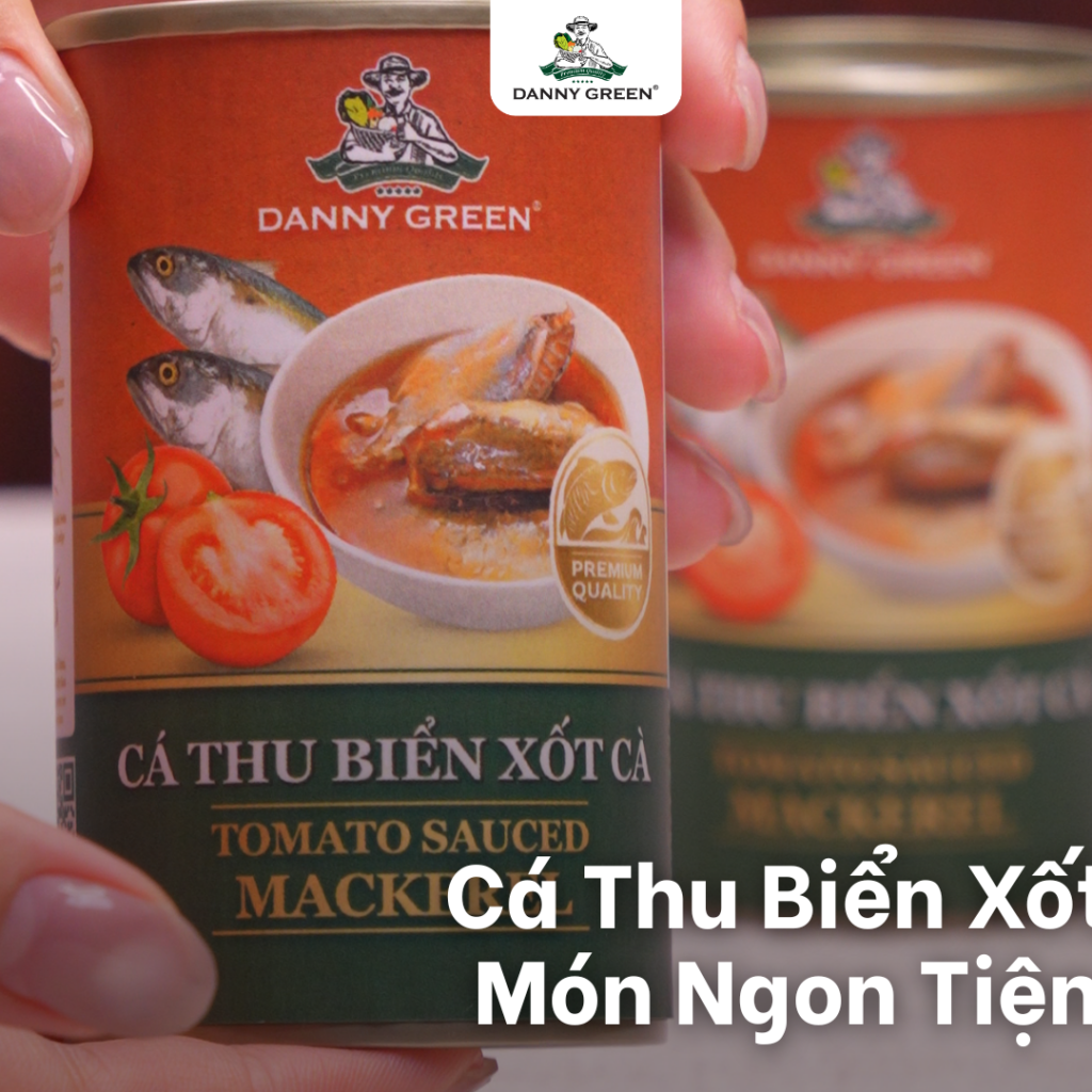 Cá xốt cà đóng hộp tiện lợi